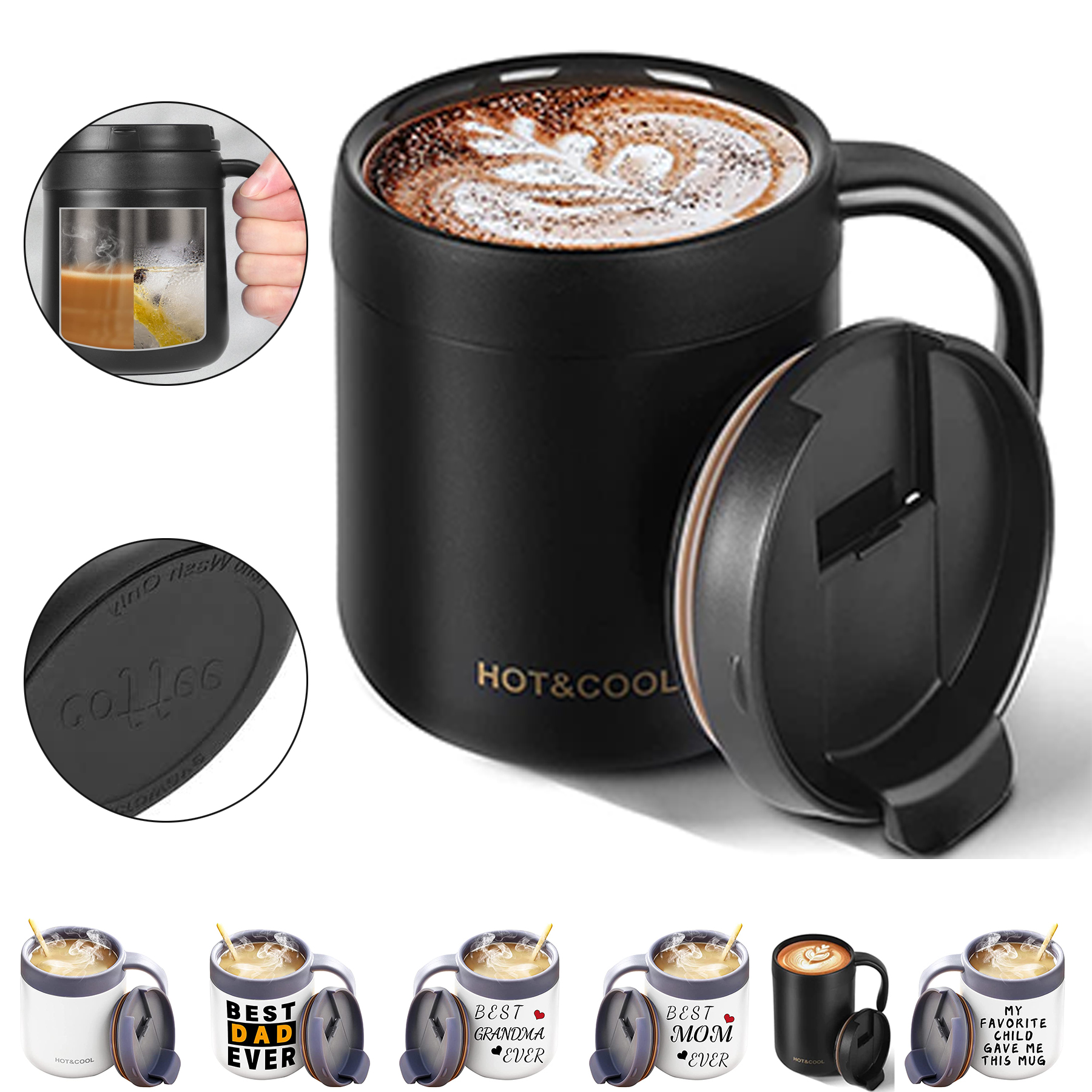 Stainless Steel Coffee Mug 1
