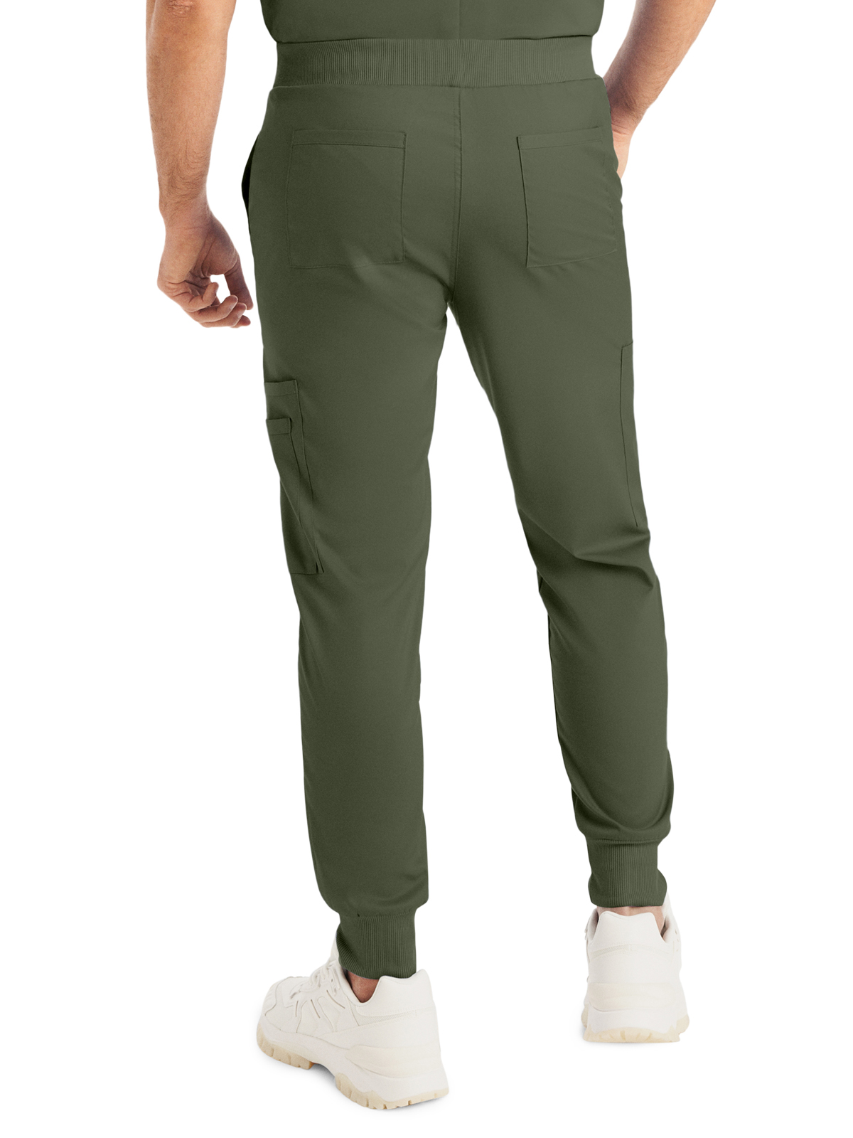 Landau - ProFlex - Men's Seven-Pocket Mid-Rise Rib-Knit Elastic Waist Jogger Pant 41