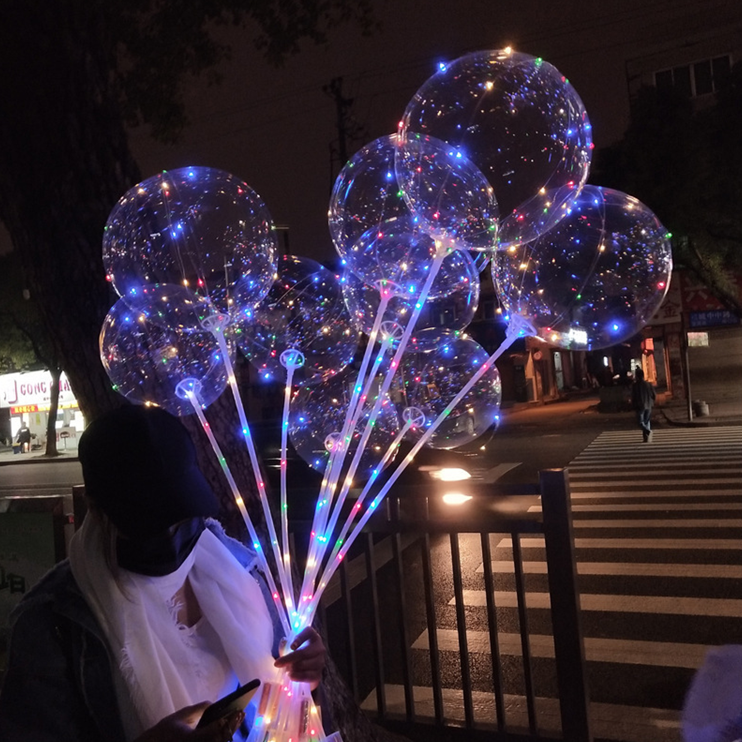 Transparent Cartoon Glow-in-the-dark Balloon 3