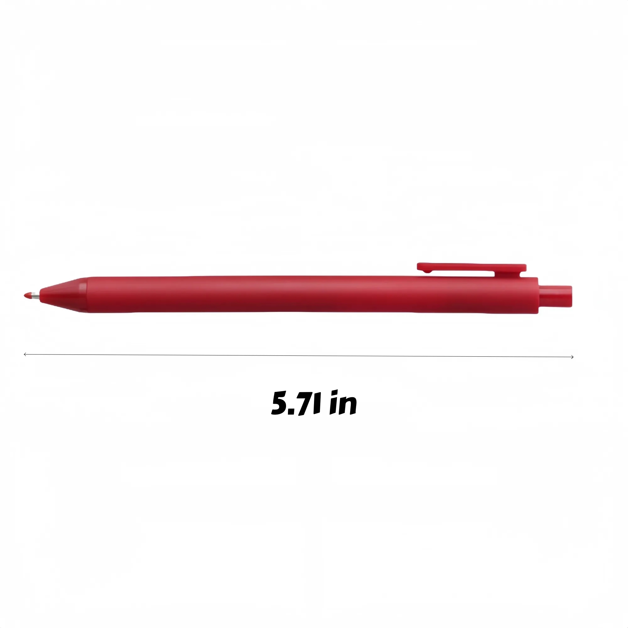 Black Retractable Gel Pen 2