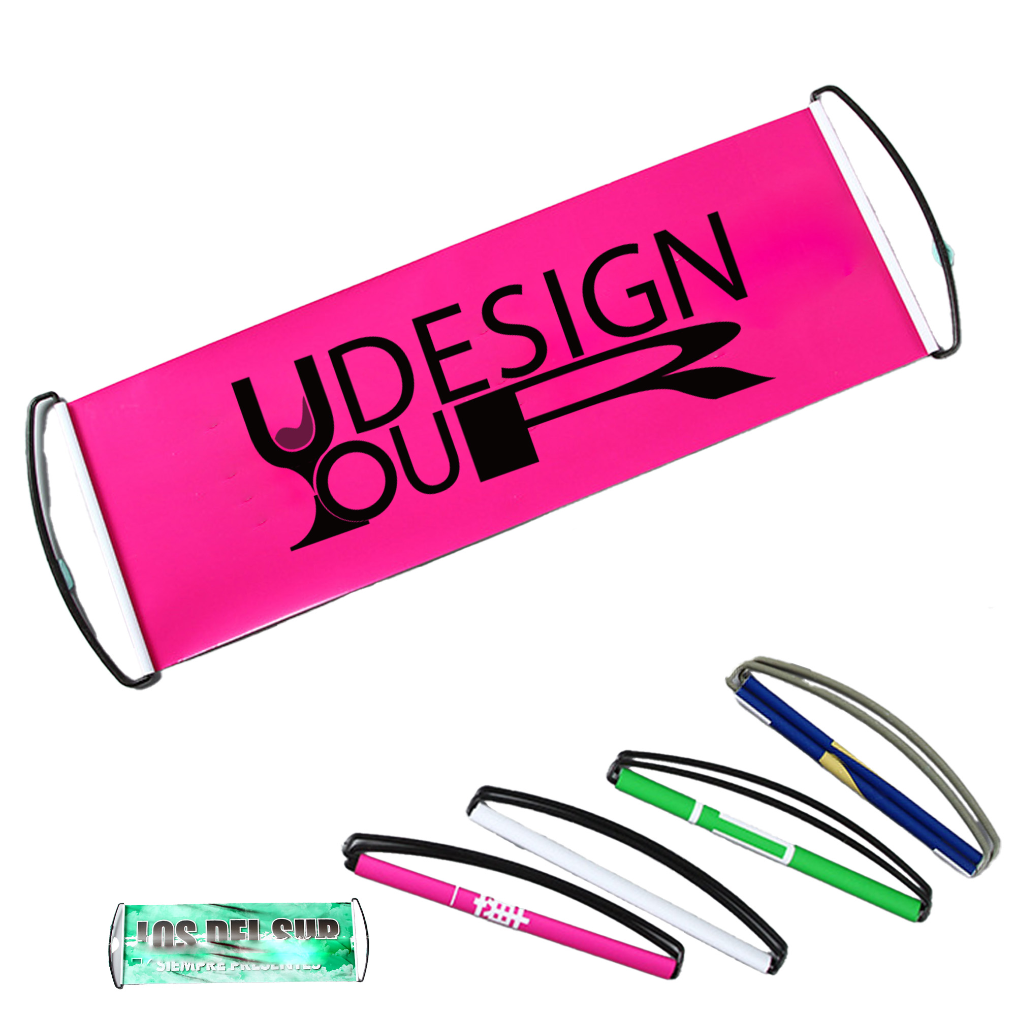 Retractable Roll Up Handheld Banner MOQ50 2