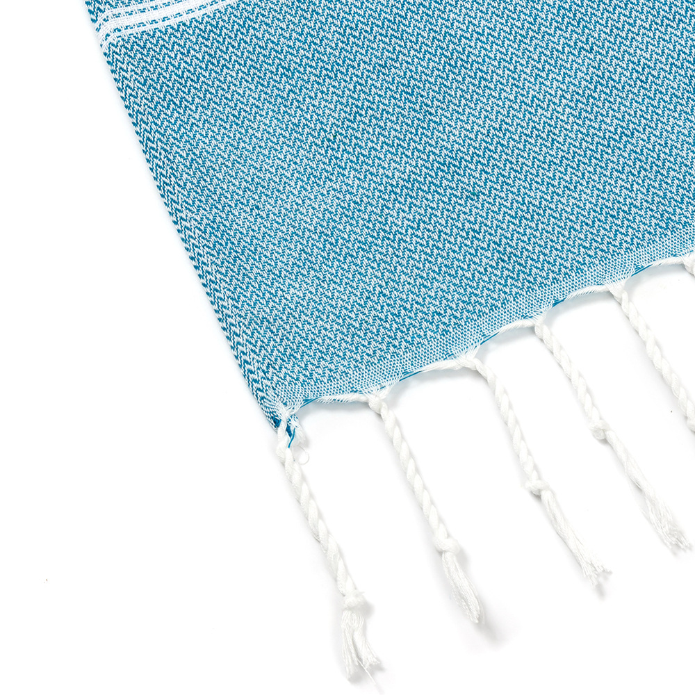 Turkish tassel beach towel 10