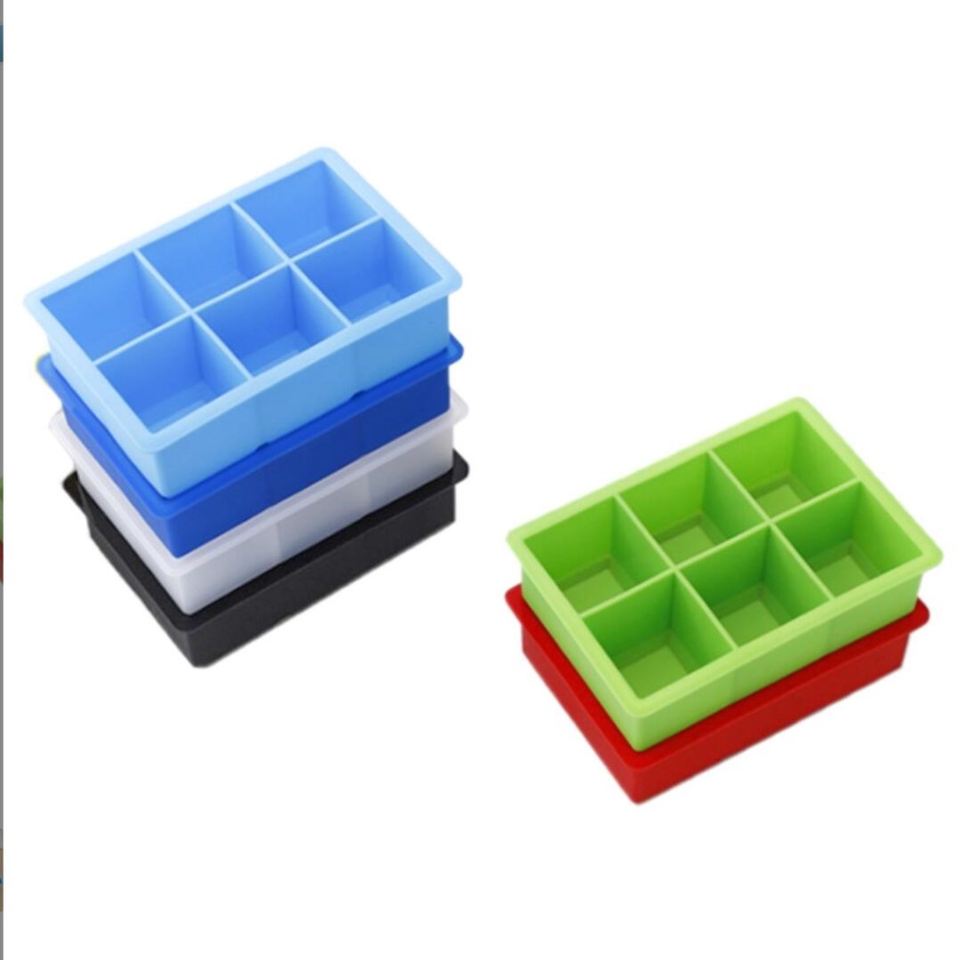 Ice Cube Tray-6 Squares 2