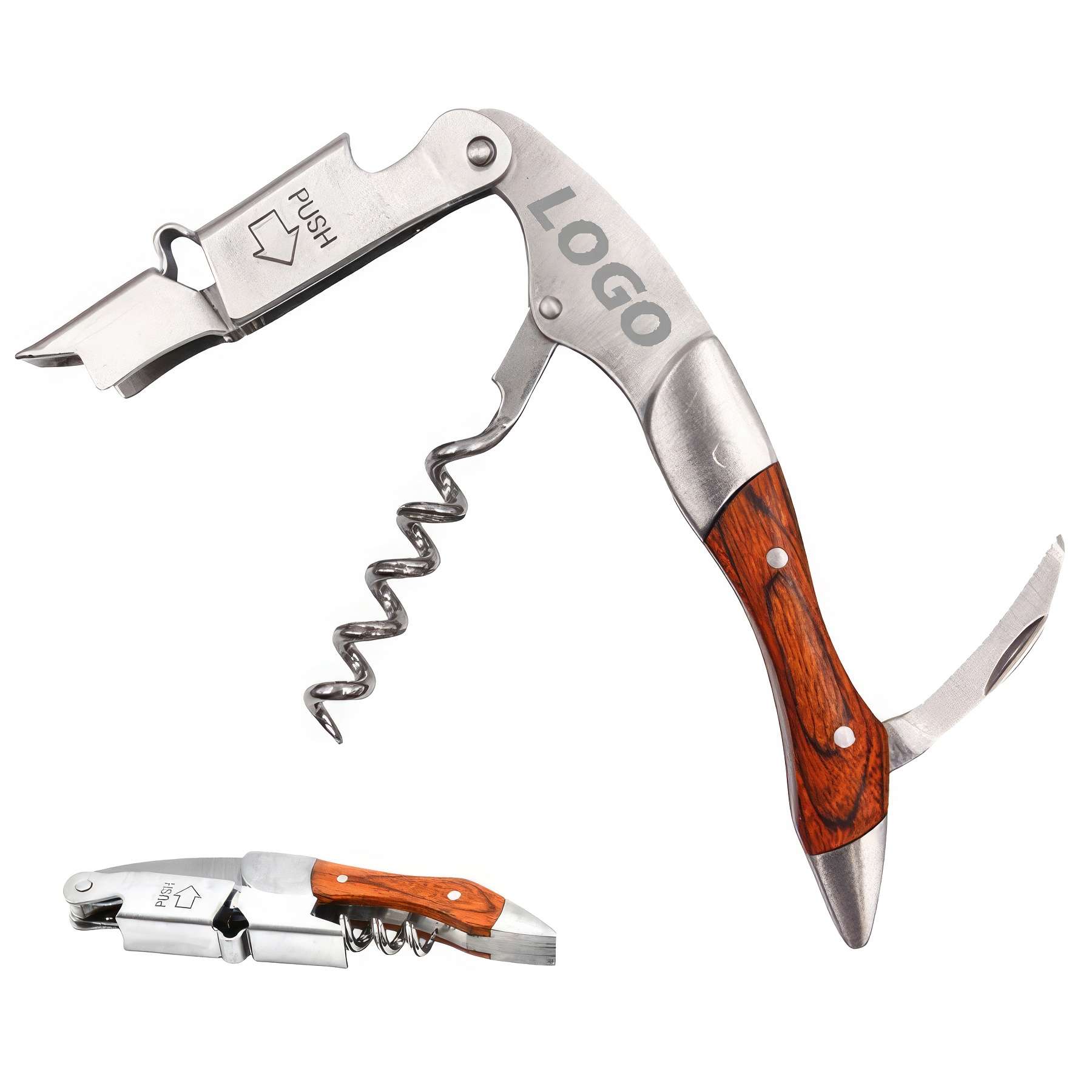 Custom Professional Waiter Corkscrew Wine Openers 2