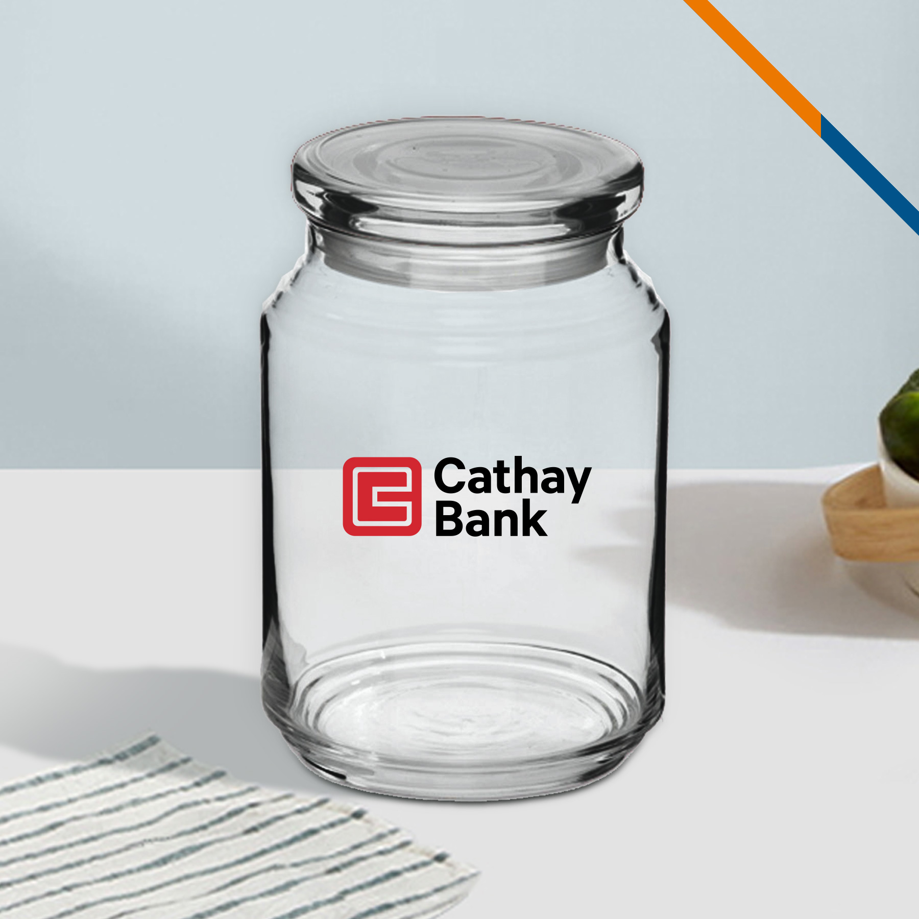 ARC Ryder Flat Lid Candy Jars - 26 OZ. 2