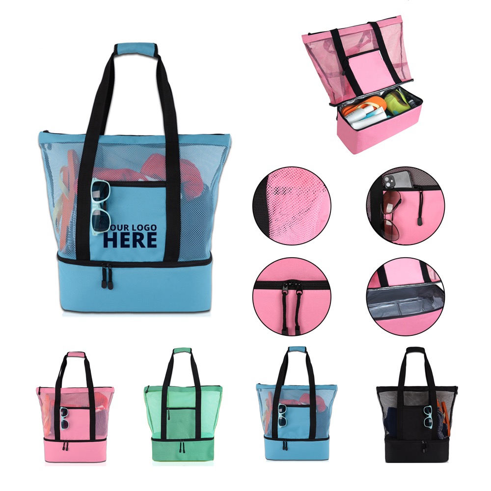 Mesh Beach Tote Bag 2