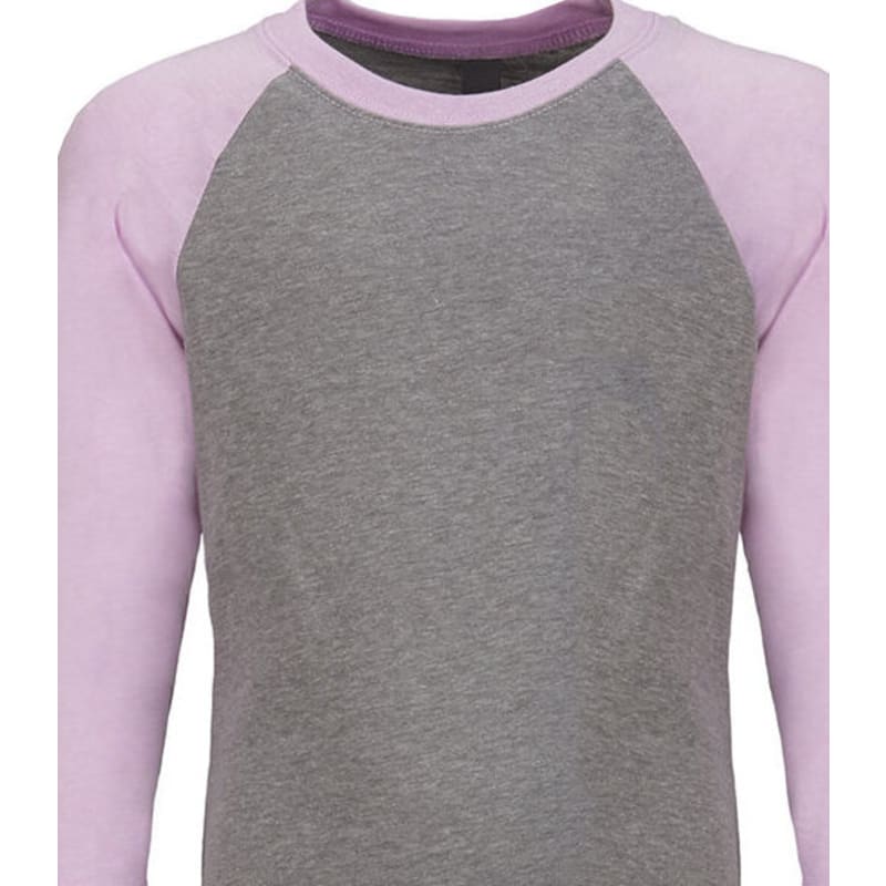 Next Level Apparel Youth CVC 3/4-Sleeve Raglan 29