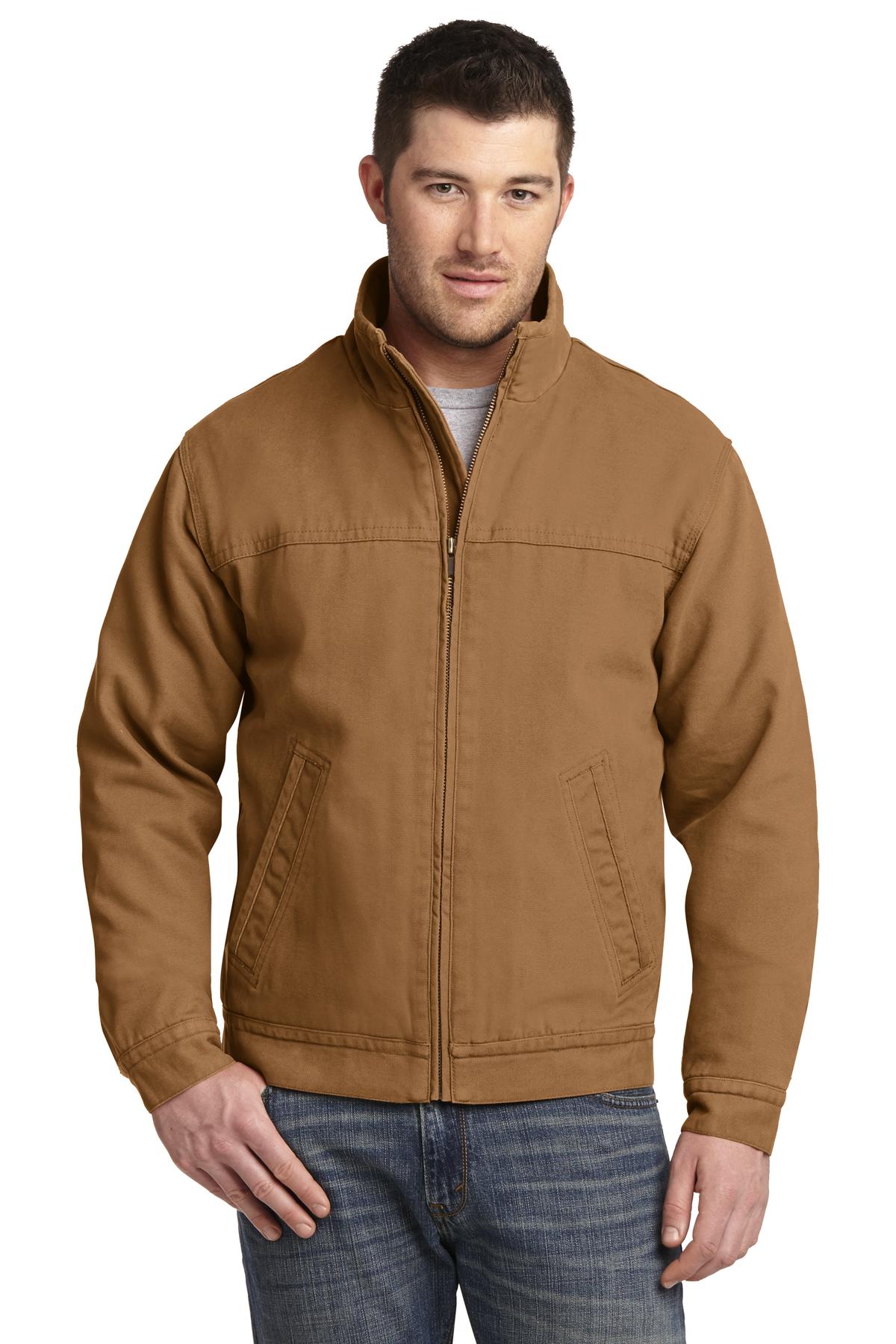 CornerStone Washed Duck Cloth Flannel-Lined Work Jacket. CSJ40 8
