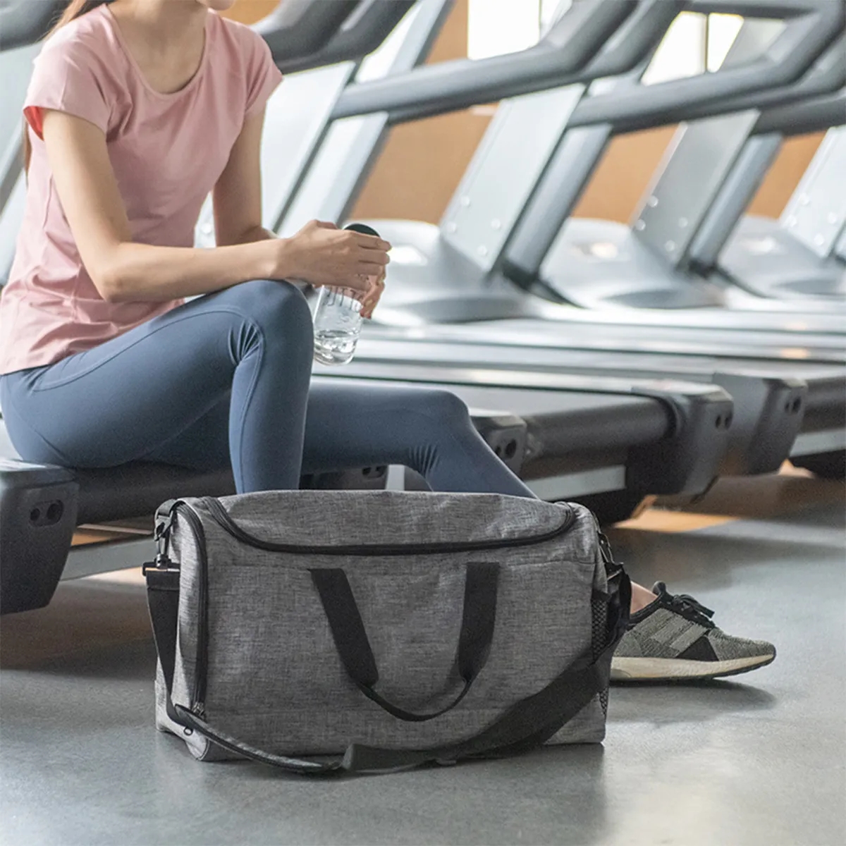 Short-Trip Custom Wet-Dry Gym Duffel with Large Capacity 2