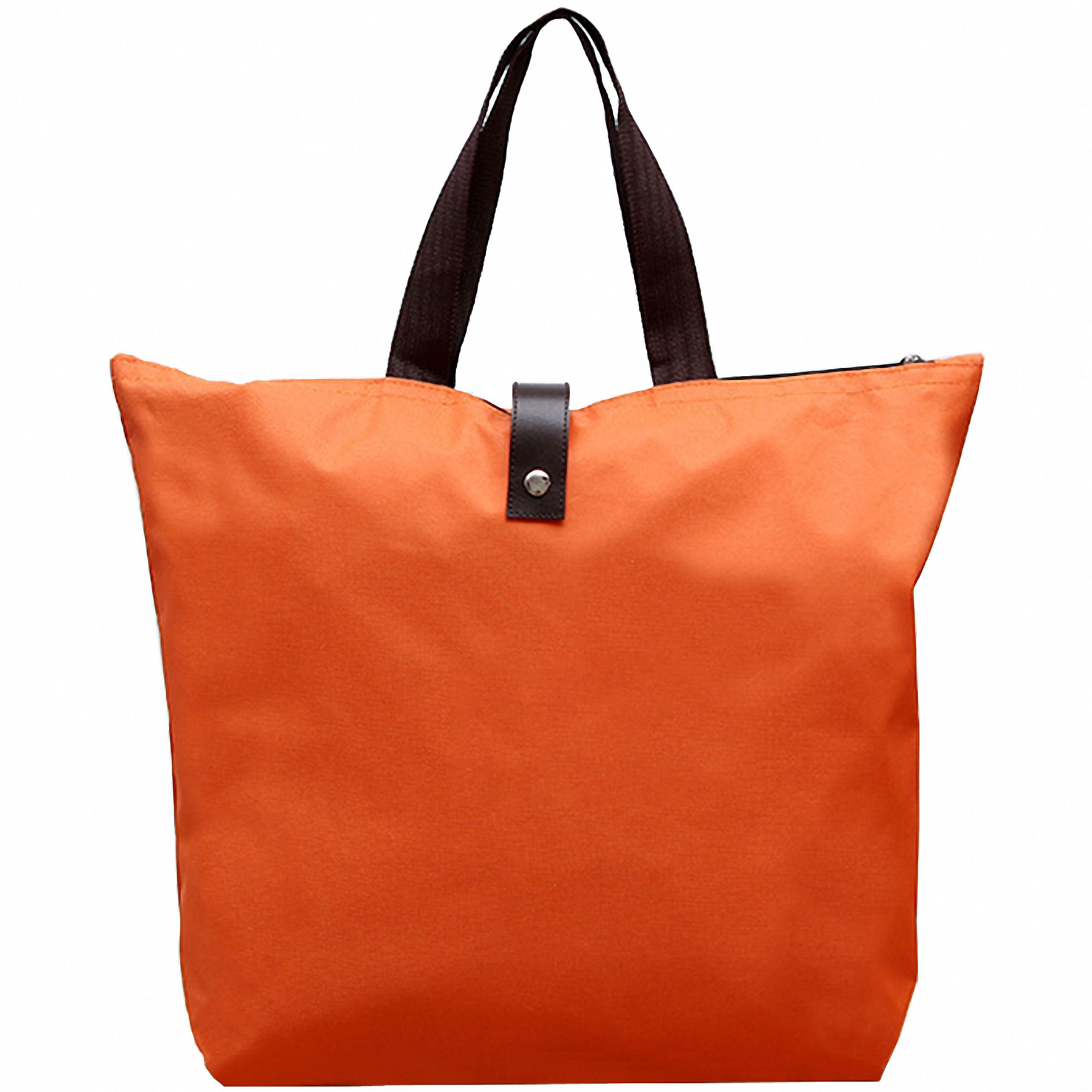 Zippered Oxford Cloth Tote Bag with Buckle 4