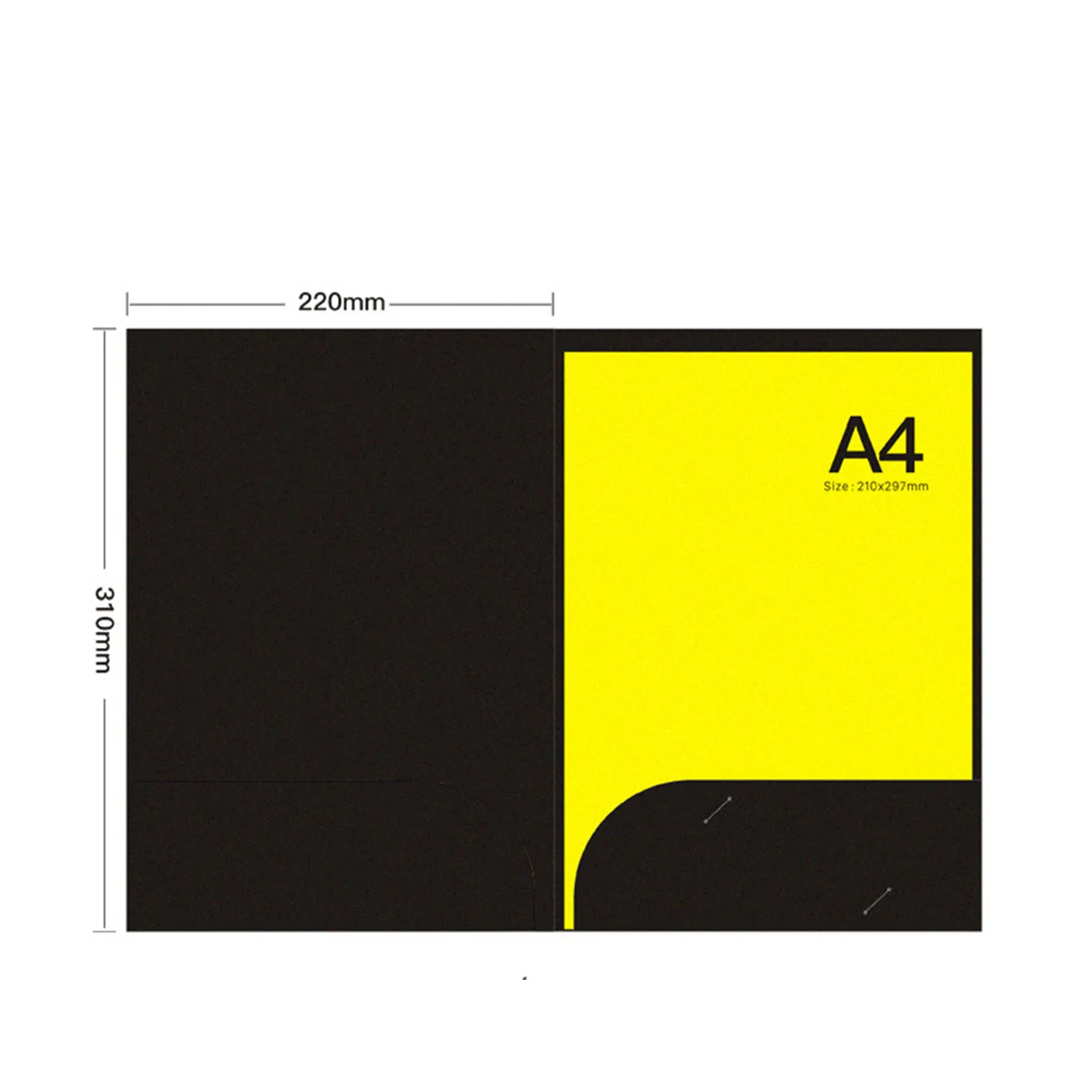 A4 Paper Double Pocket Folder 8