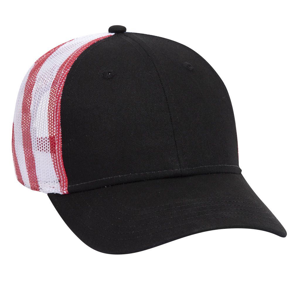 OTTO CAP® 6 Panel Low Profile Mesh Back Trucker Hat 4
