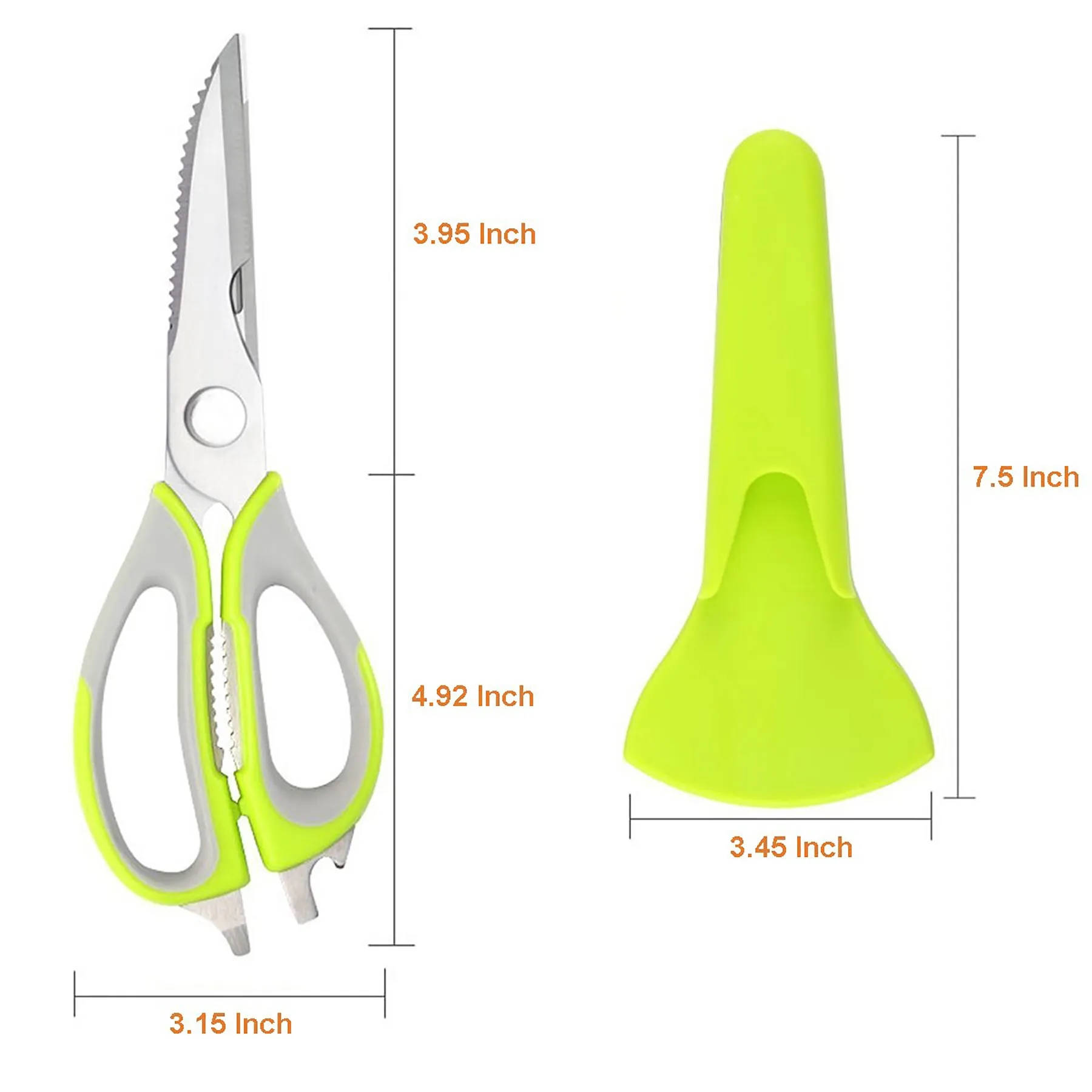 Multipurpose Kitchen Shears Scissors 7