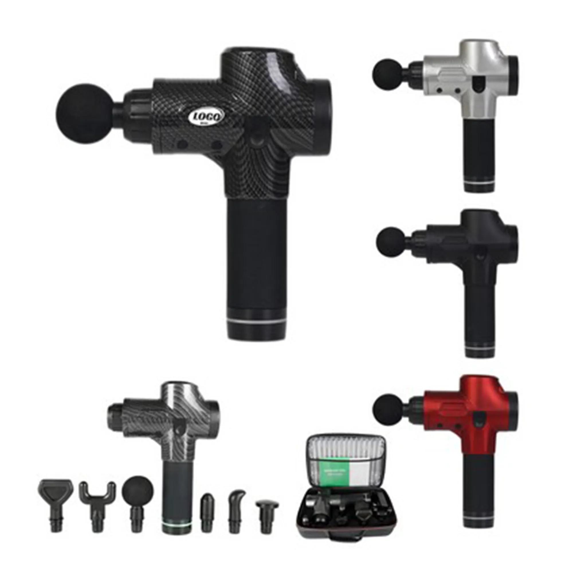 Massage Deep Tissue Muscle Therapy Gun 6 Heads