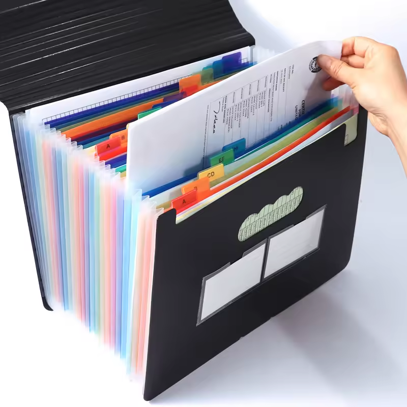 36 Pockets accordion file folders
2