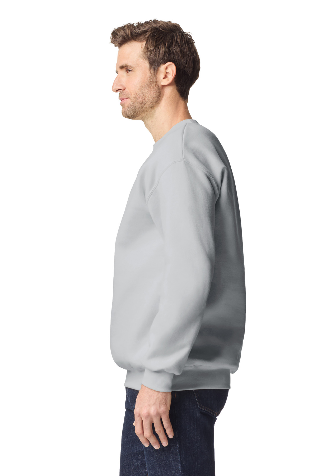 Gildan Hammer Maxweight Crewneck Sweatshirt 19000, custom hoodie or sweatshirt with logo imprint 106