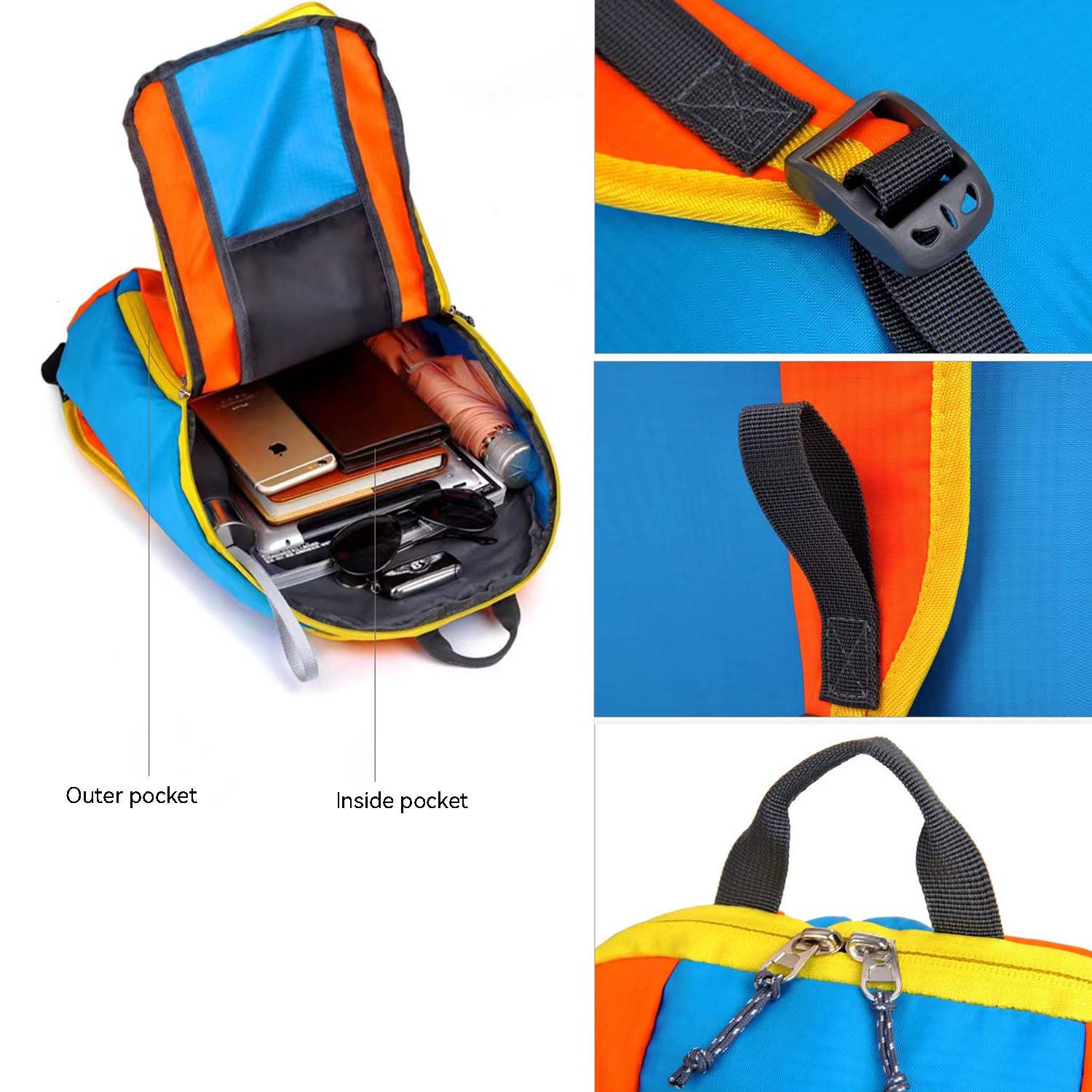Travel Camping Hiking Outdoor Sports Backpack Daypack 1
