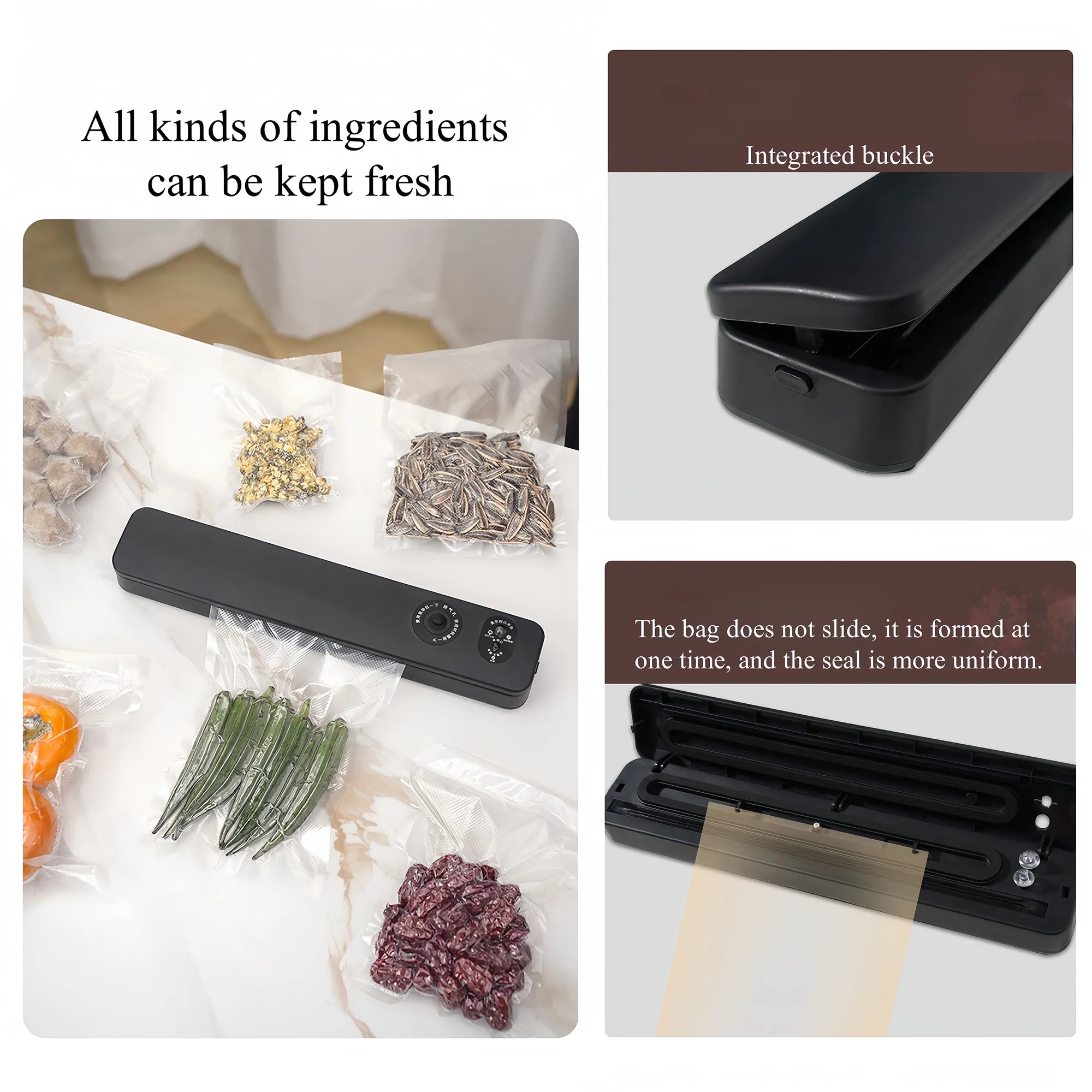 Automatic Vacuum Sealer For Food Freshness Free Shipping 4