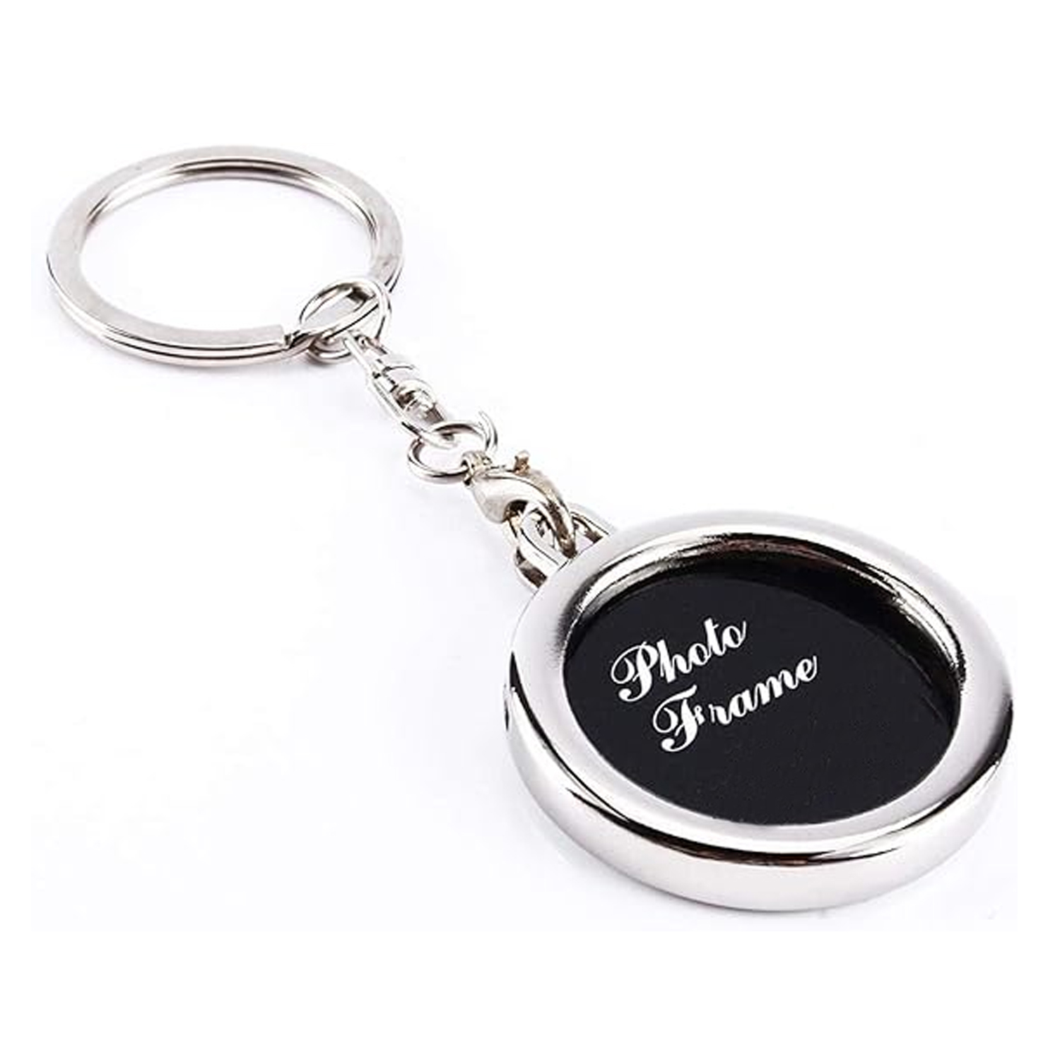Mini Round Metal Keychain 4