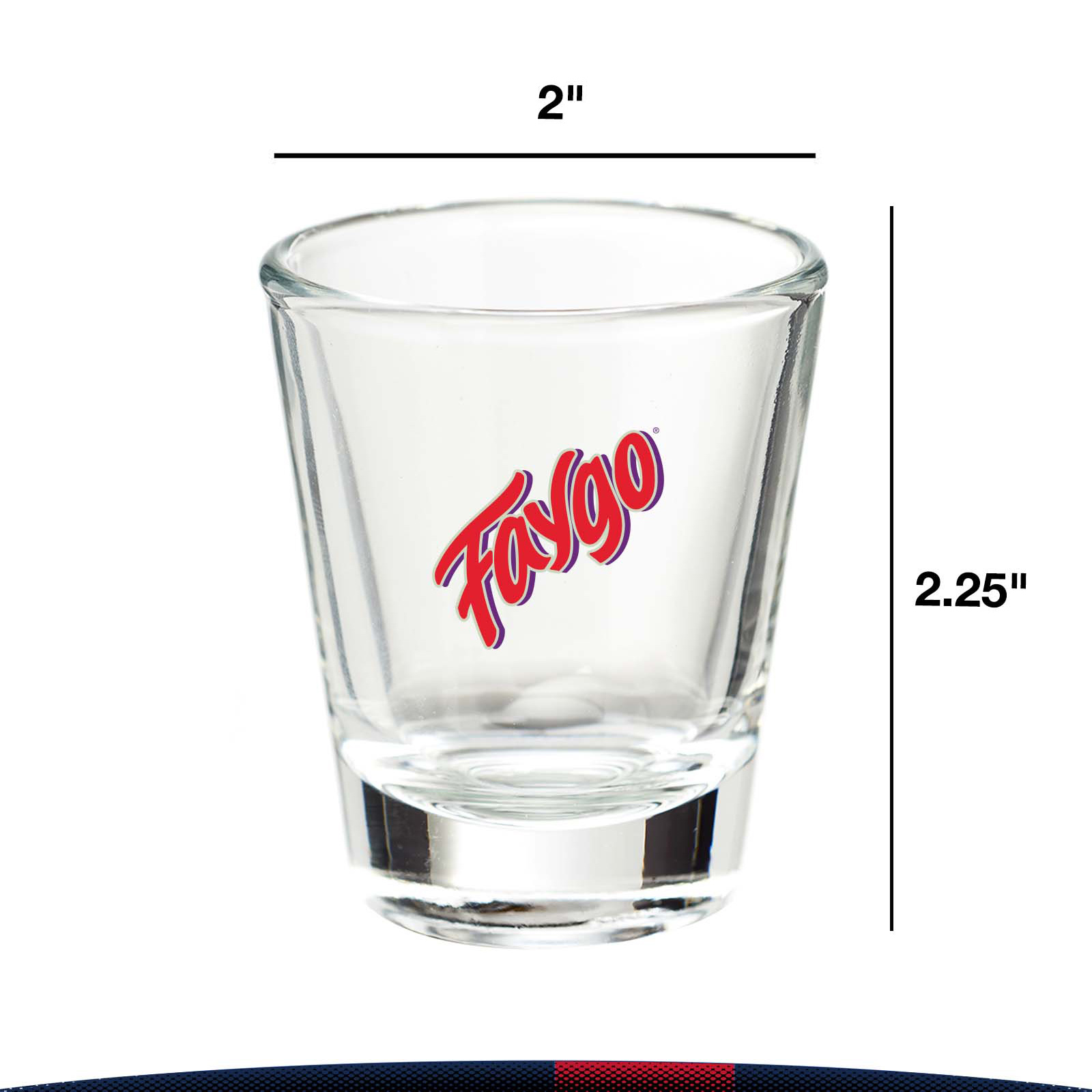 1.75 oz. Blimf Clear Shot Glasses 3