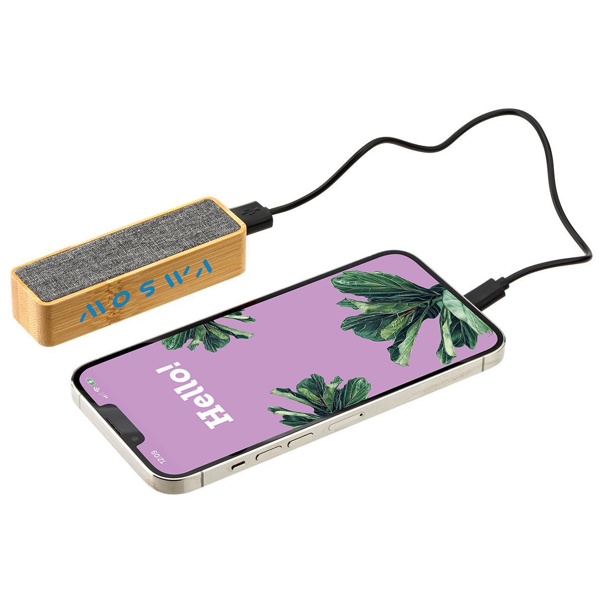 FSC® Bamboo/RPET 2000mAh Mini Power Bank 6