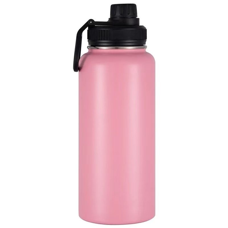 Custom 12oz&16oz&18oz&22oz&25oz&32oz&40oz Insulated Sport & Gym & Travel Water Bottle with Lid, custom water bottle with logo imprint 22