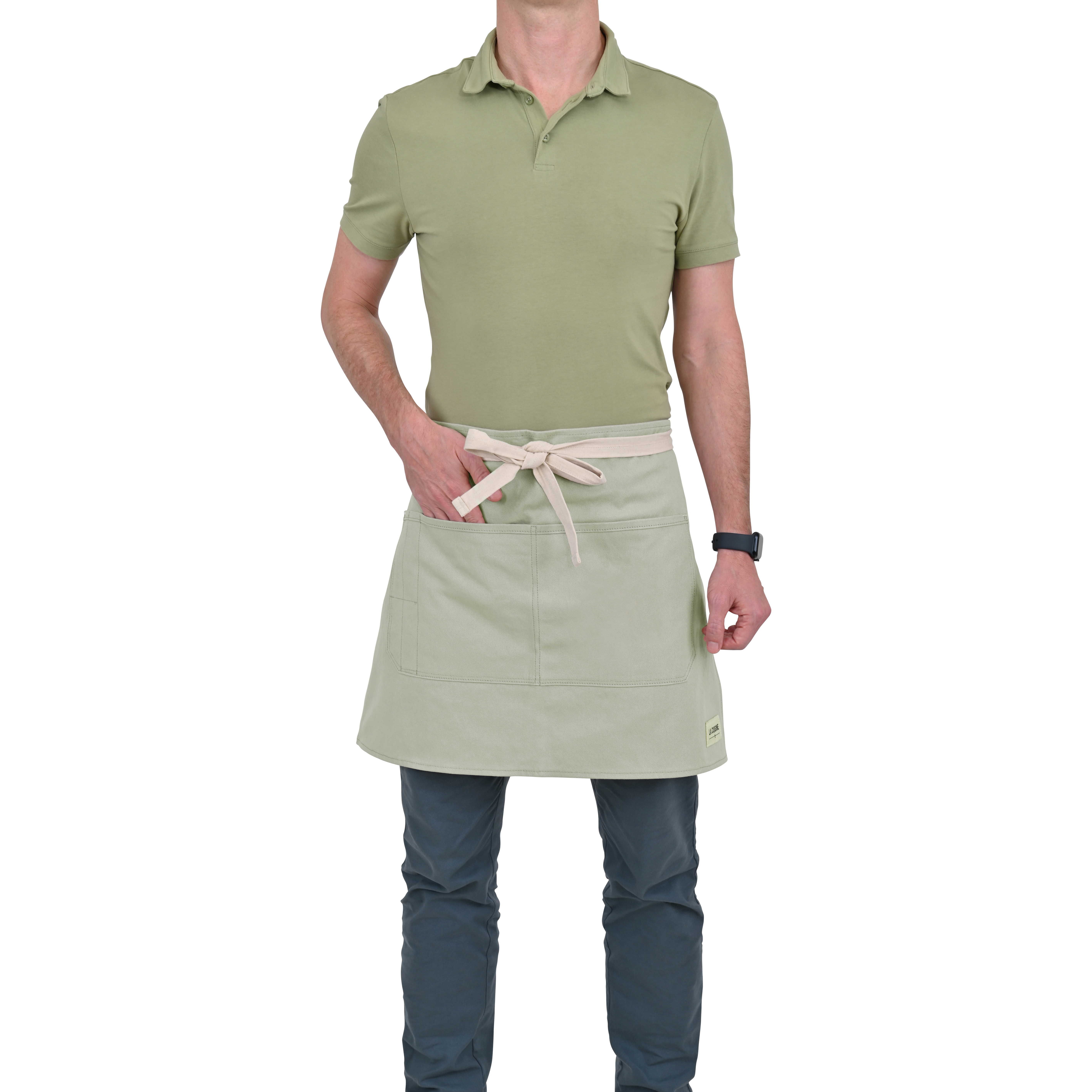 La Cuisine™ Recycled Cotton Bistro Apron - AWARE™ 10