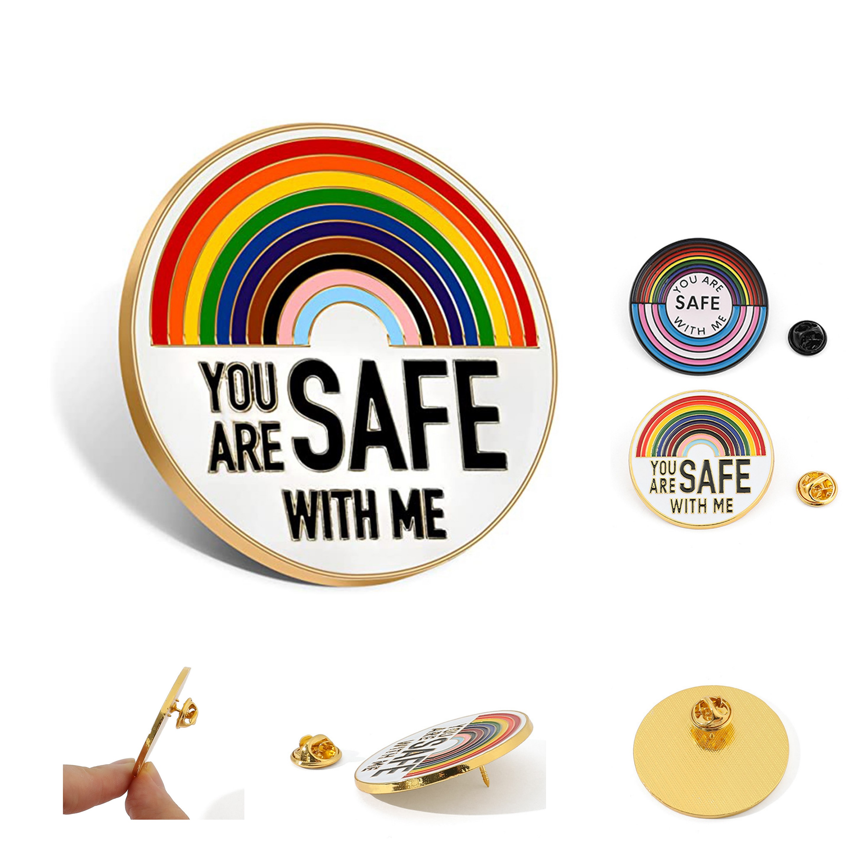 Round Button Pin (direct import) 2