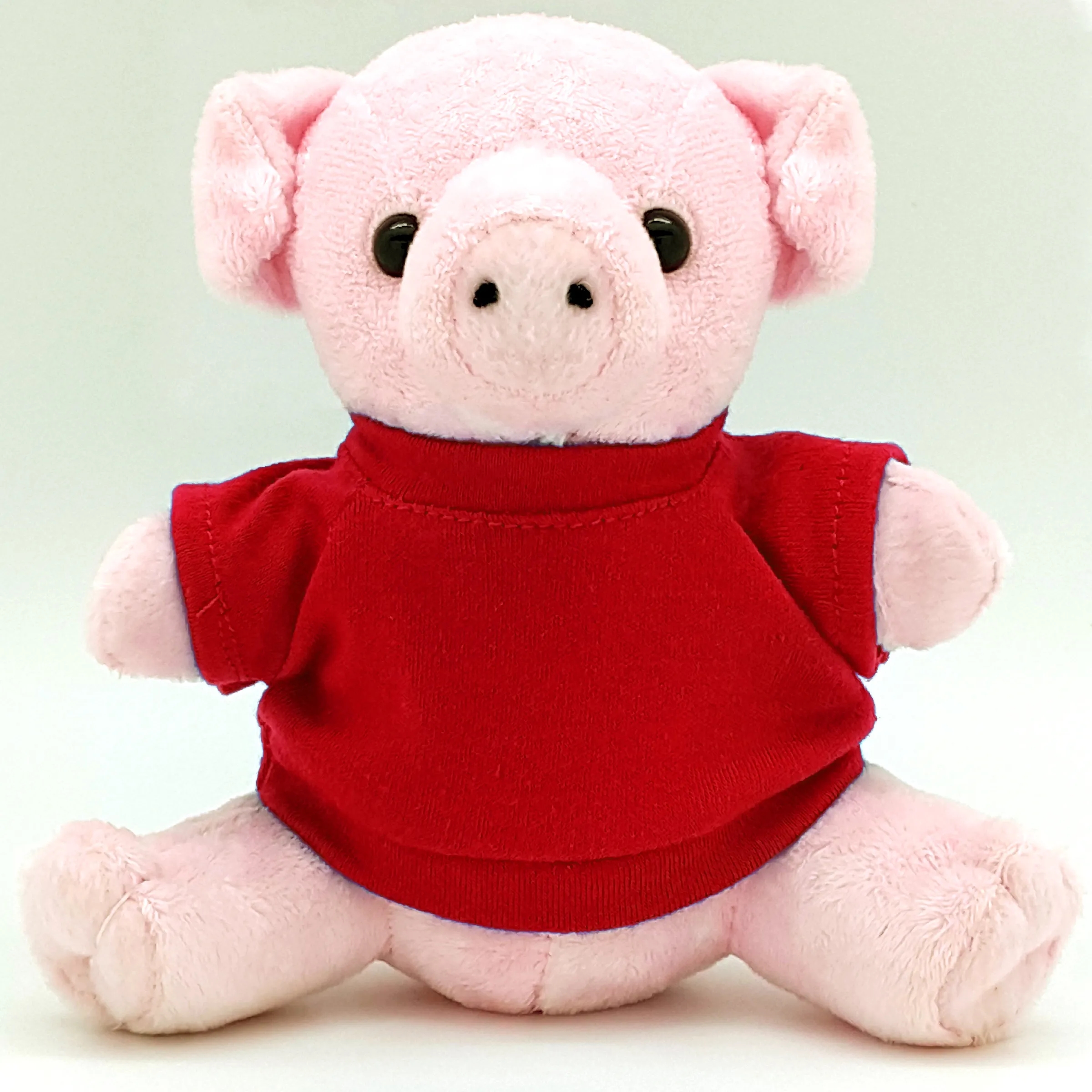 6" Beanie Pig with Embroidered Eyes 3