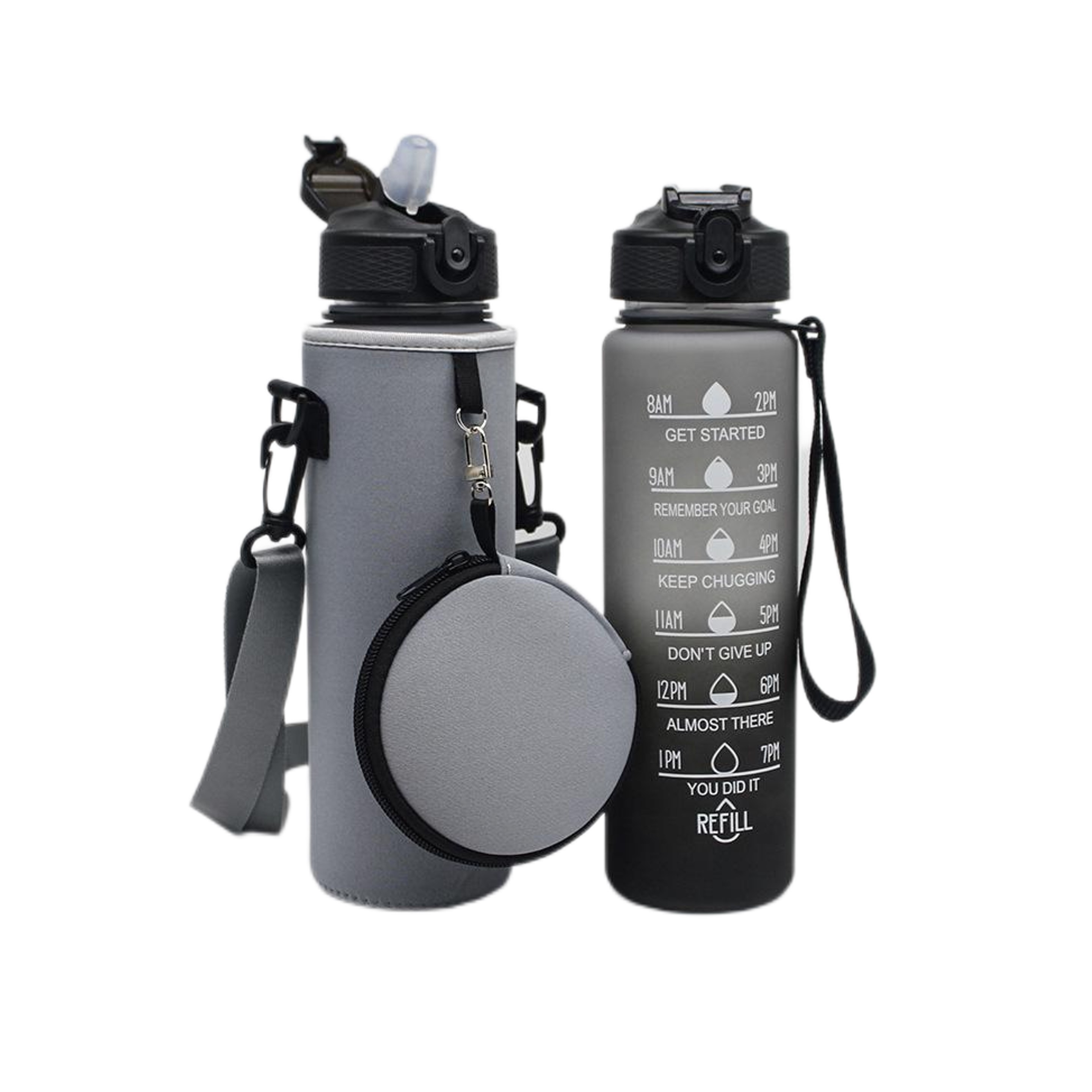1L Water Bottle Carrier Holder with Pouch (direct import) 9
