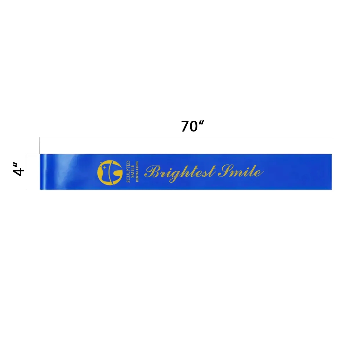70" Custom Digitally Printed Satin Sashes 3