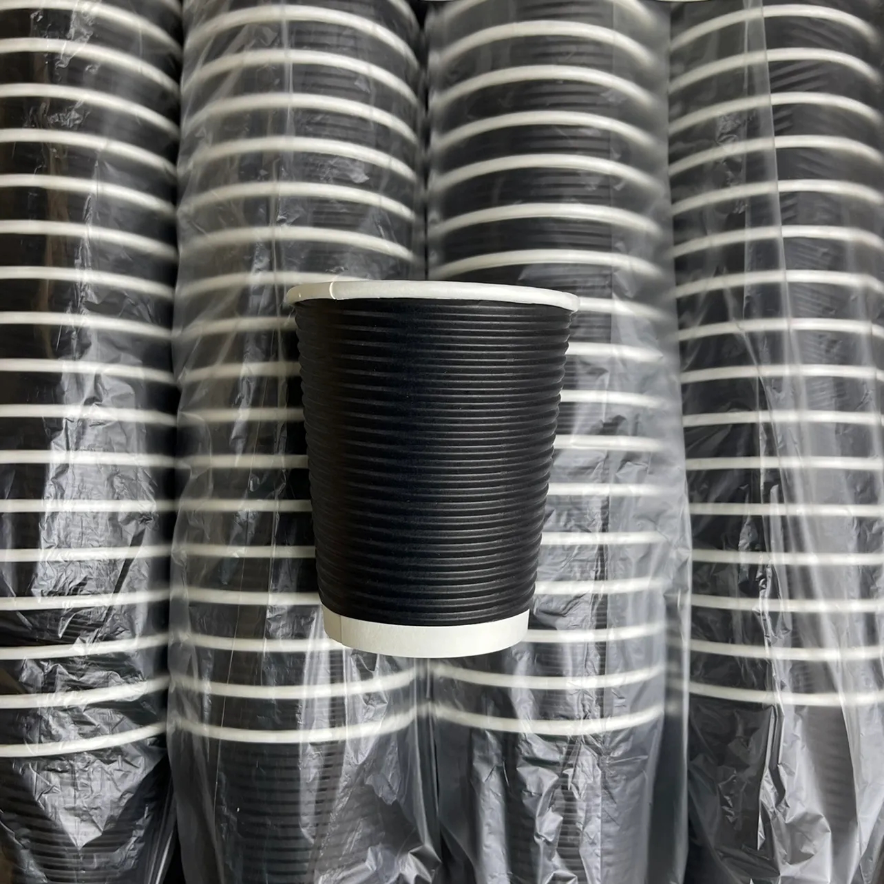 12oz Thickened Disposable Double-Layer Insulation Paper Cup 4