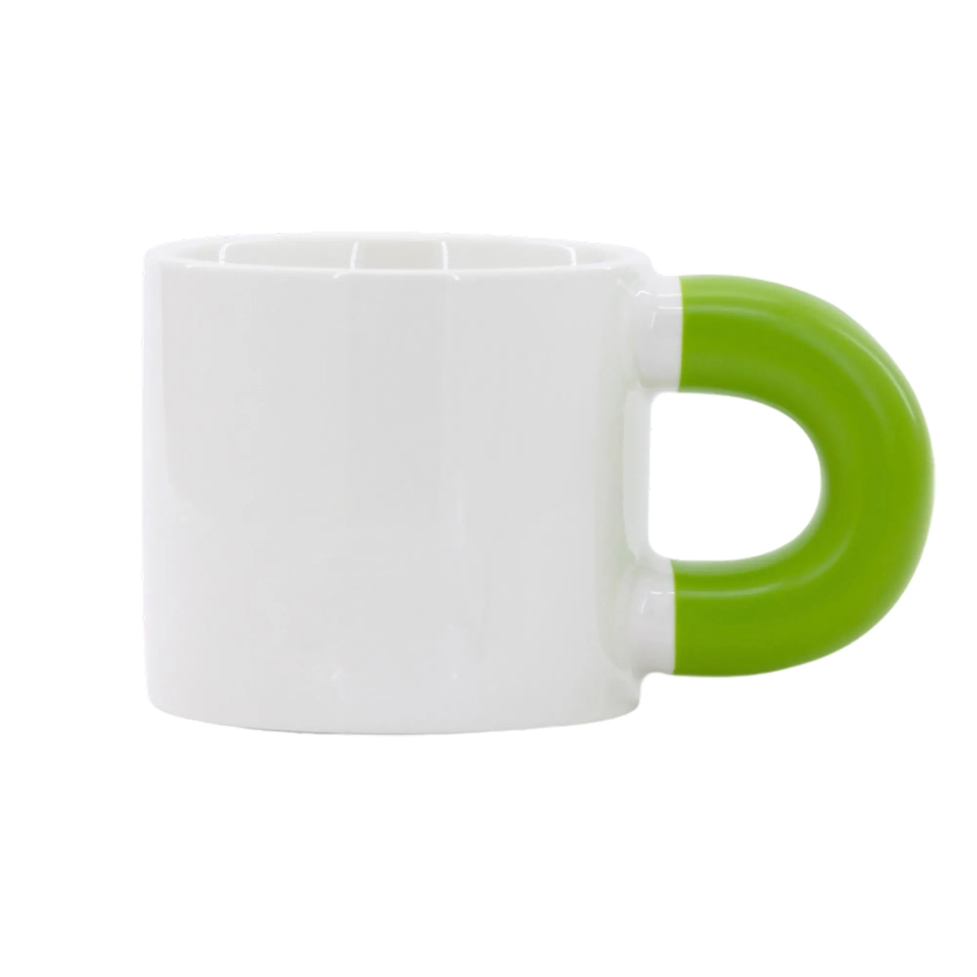 MOQ 50 11oz Chubby Ceramic Mug with Anti-Slip Base 5