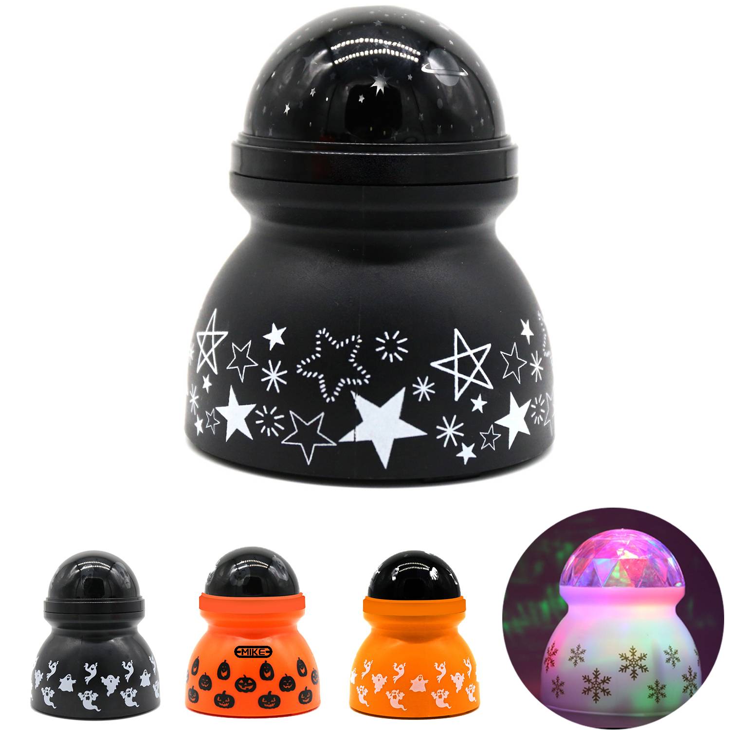 Starry sky hydrographic ocean projection lamp