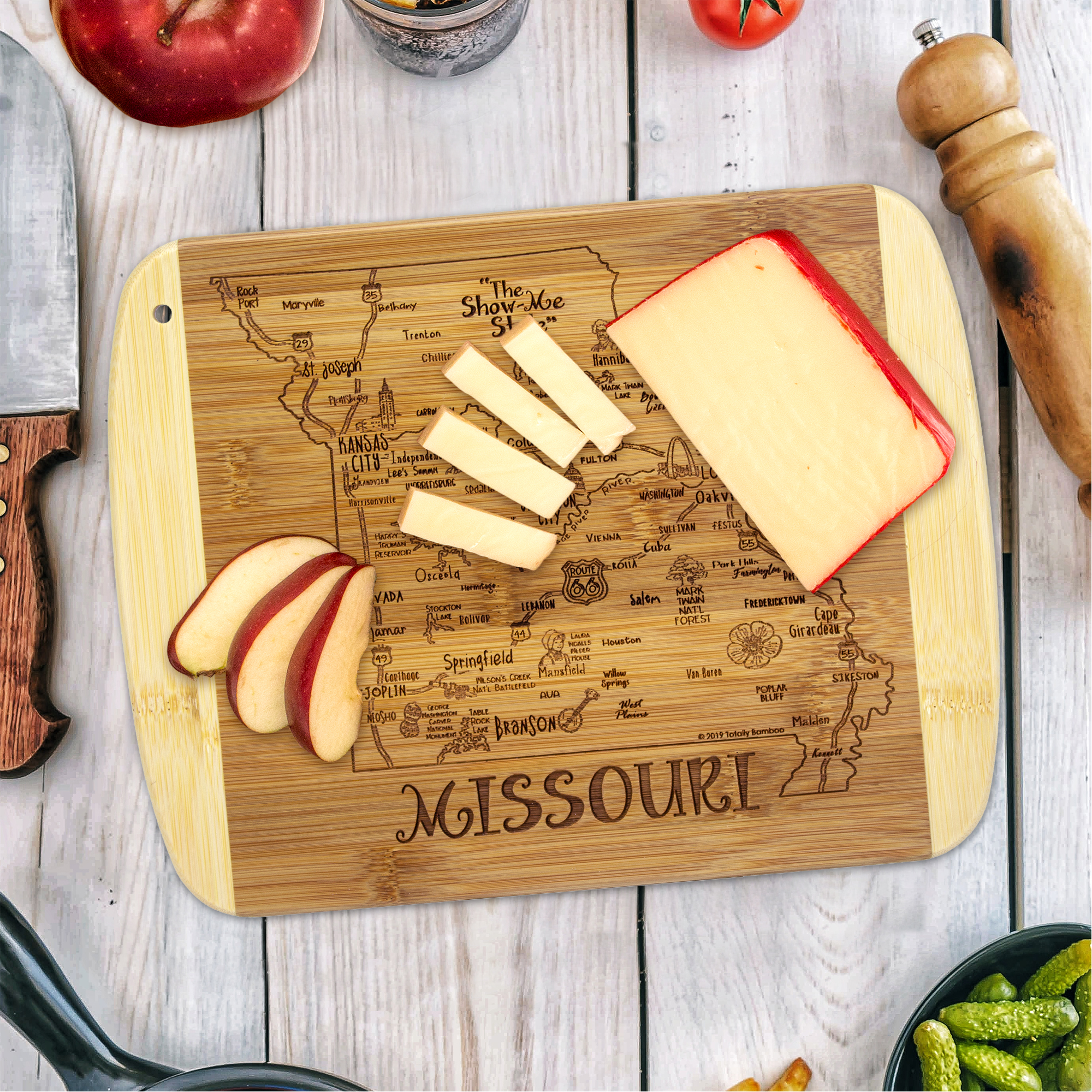 A Slice of Life Missouri Serving & Cutting Board 6