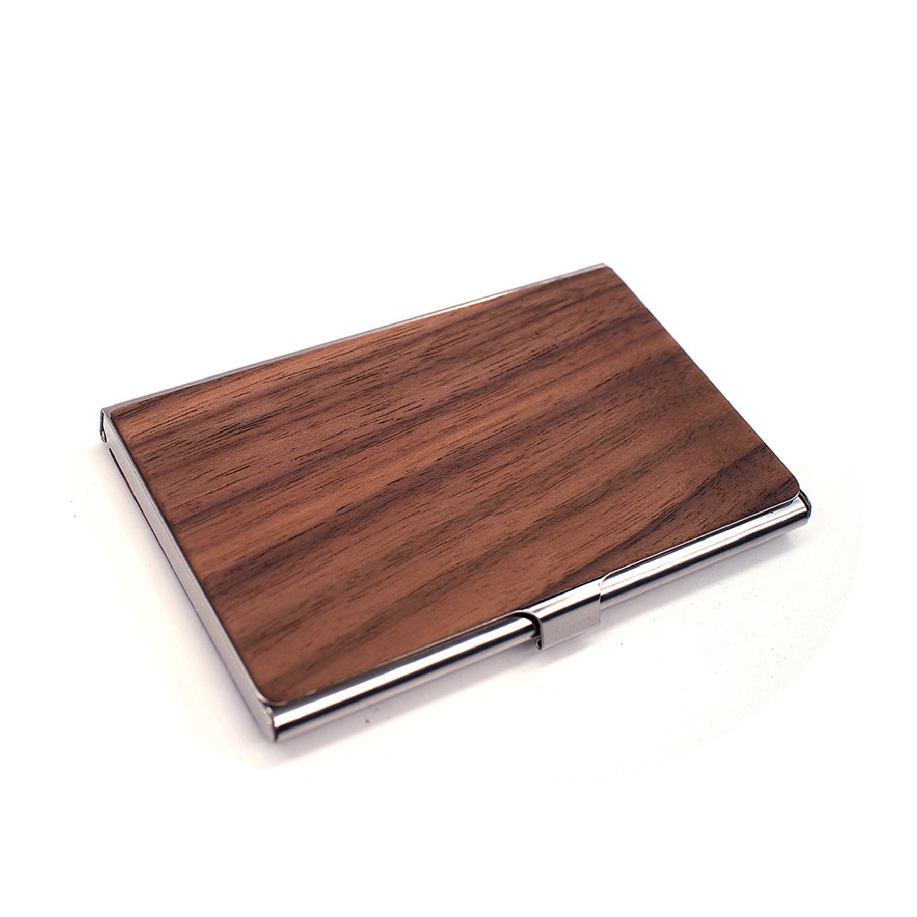 High-Quality Wooden Business Card Holder 2