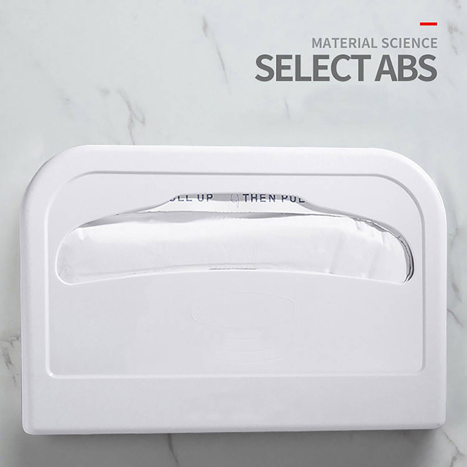 Wall Mount ABS Toilet Seat Cover Paper Dispenser 7