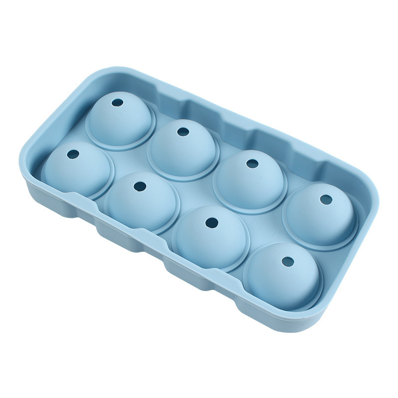 8 Hole Round Ice Cube Mold 9