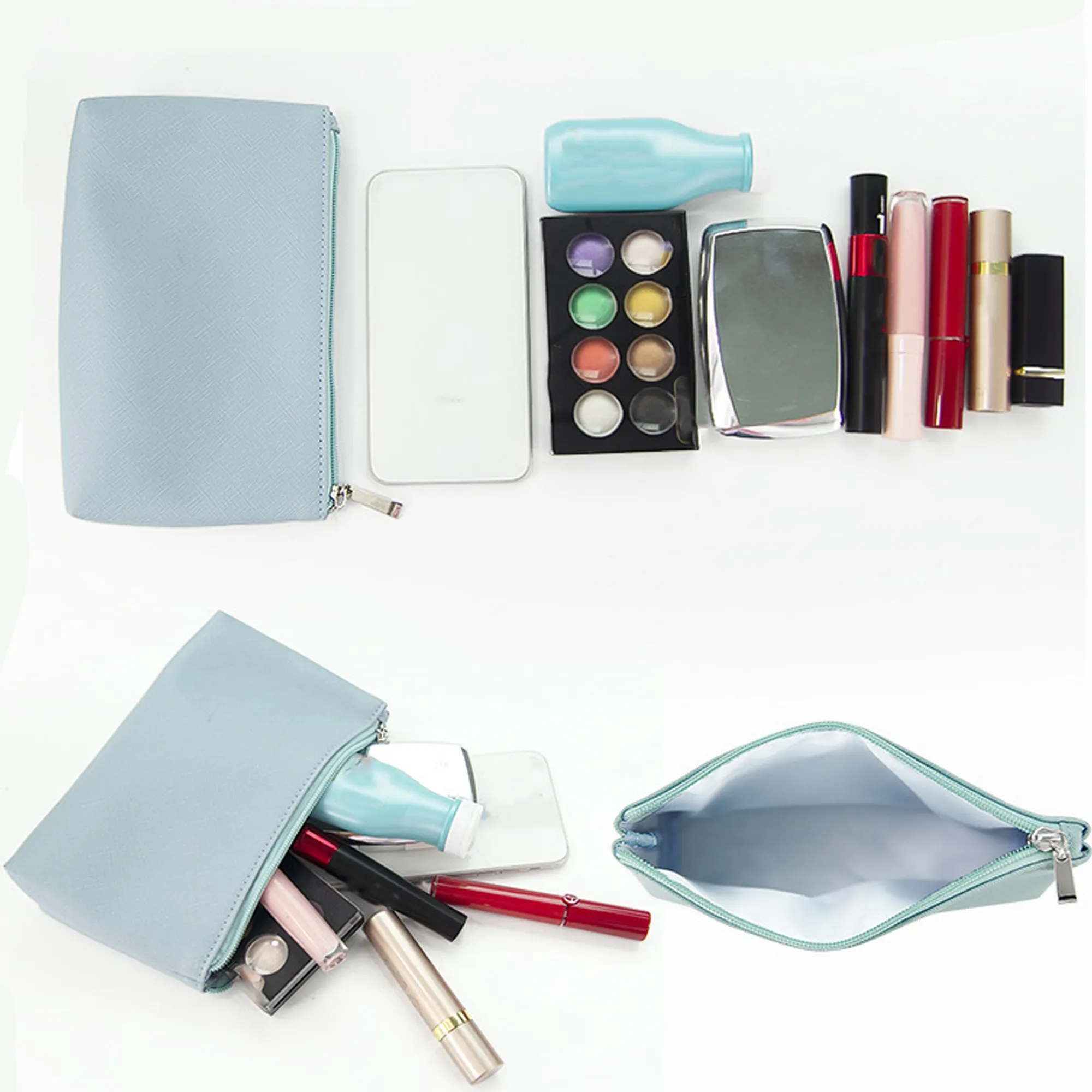 Pu Leather Makeup Pouch 3