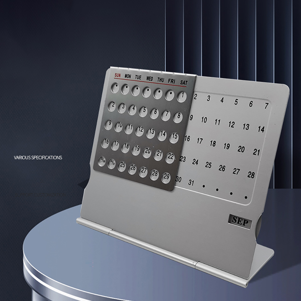 Foldable Aluminum Calendar 4