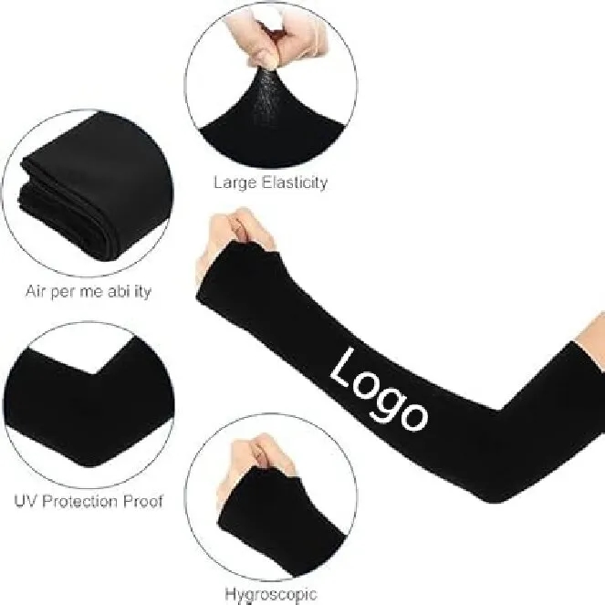 Sports Compression Padded Forearm Sleeves 3