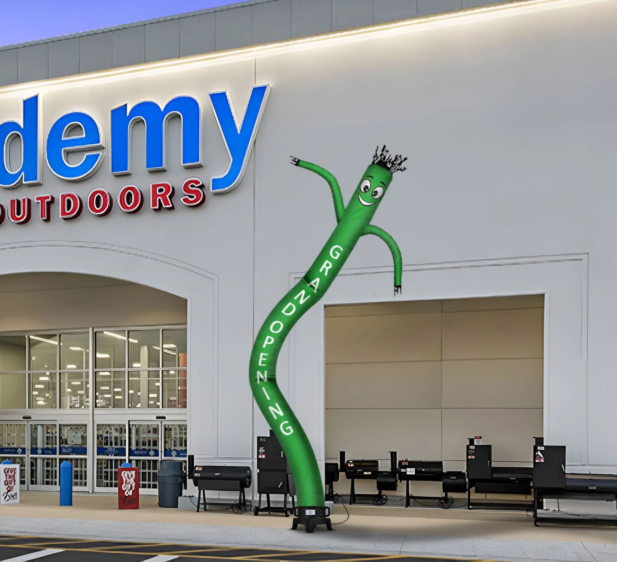 Grand Opening Inflatable Tube Man with Blower 2