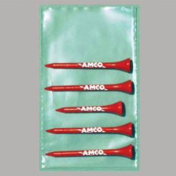 Value Poly Bag Pack w/ Four 2 3/4" Tees & One 2 1/8" Tee 1