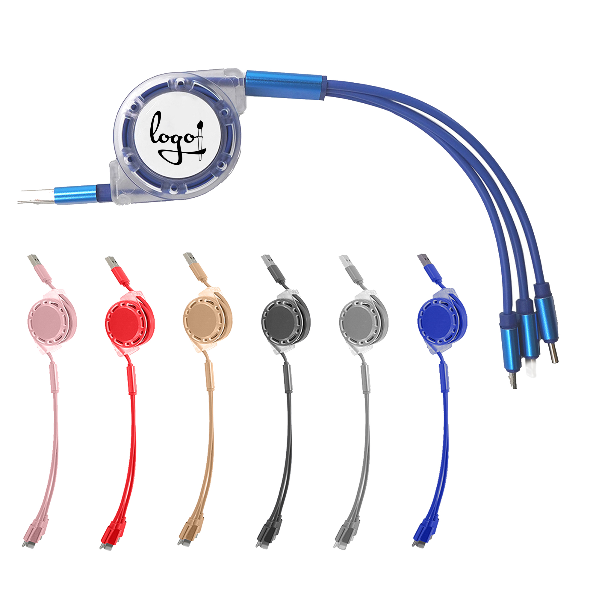 3 in 1 Retractable Cable 1