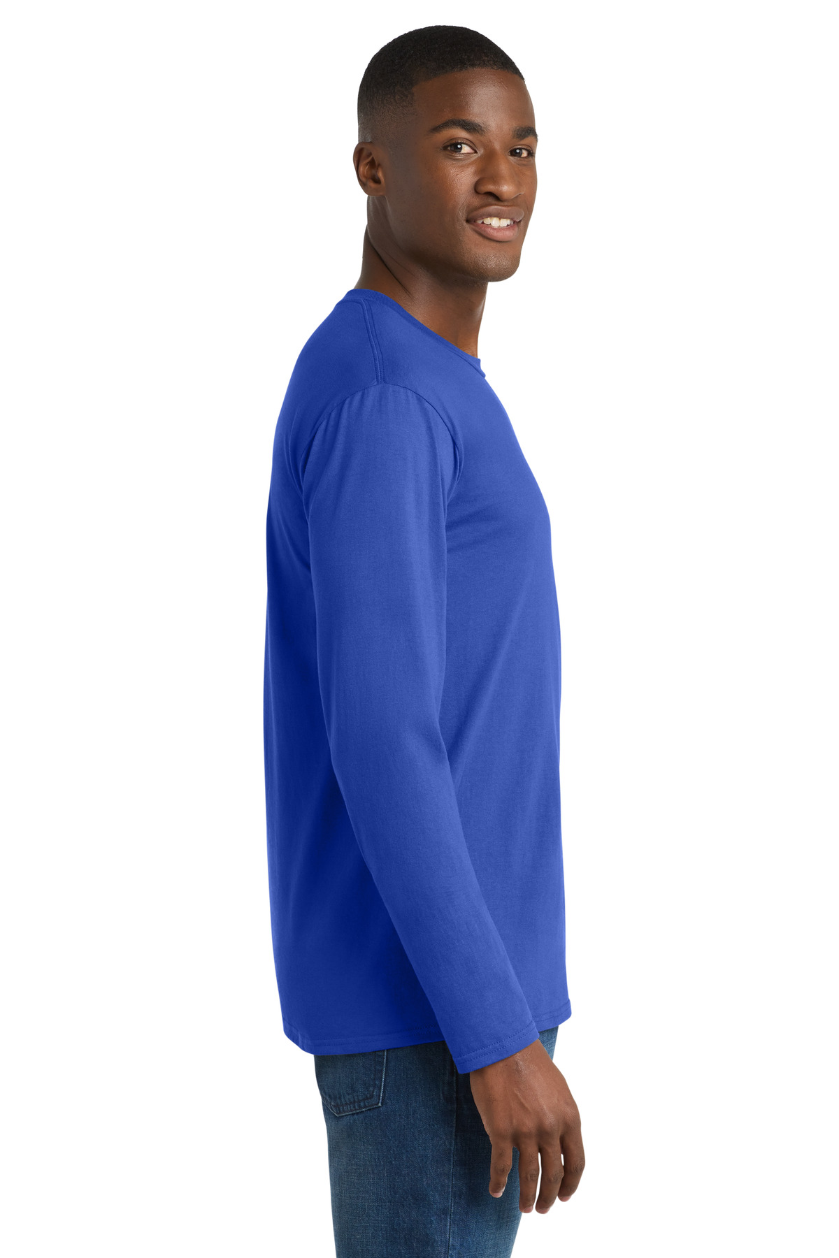 Port & Co Long Sleeve Fan Favorite Tee. PC450LS 55
