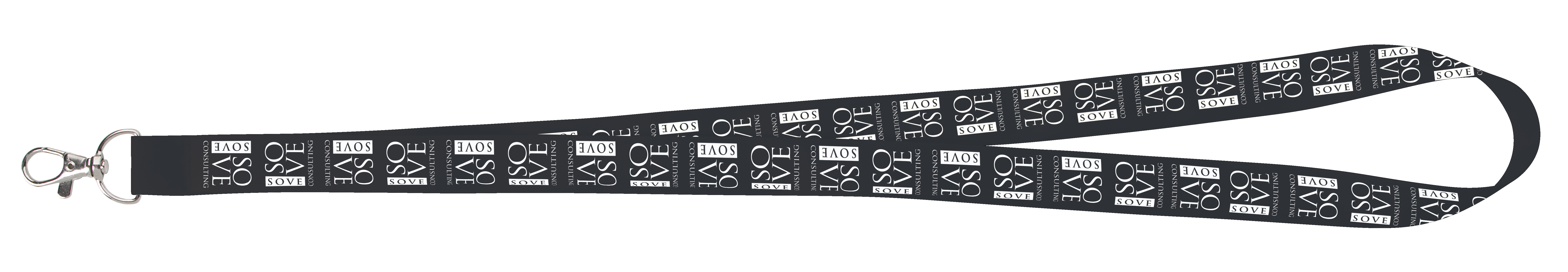Universal Source® 3/4" Satin Screen Print Lanyard 15