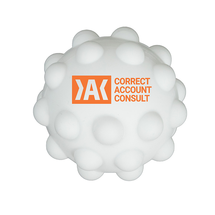 "BUBBLER" Push Pop Stress Reliever Ball 1