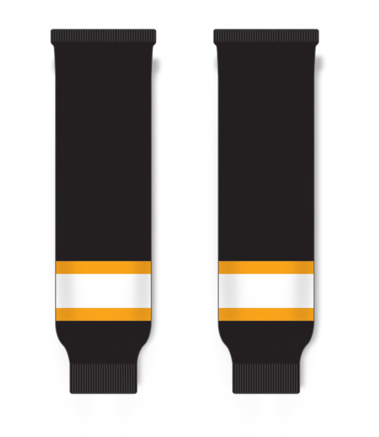 Knitted Striped Hockey Socks HS630-G11 37