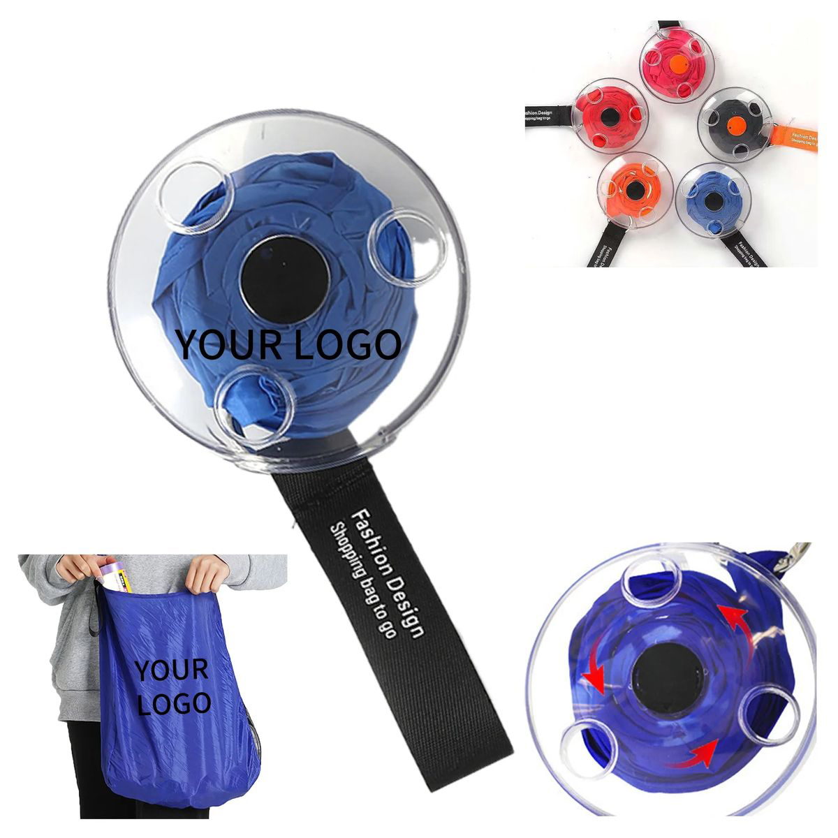 ABS Compact Folding Shopping Bag 5