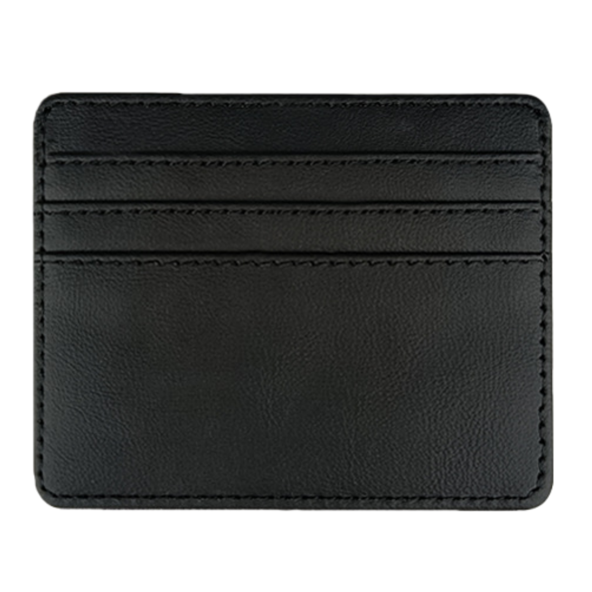 MOQ50 PU Leather Small Card Holder Wallet 4